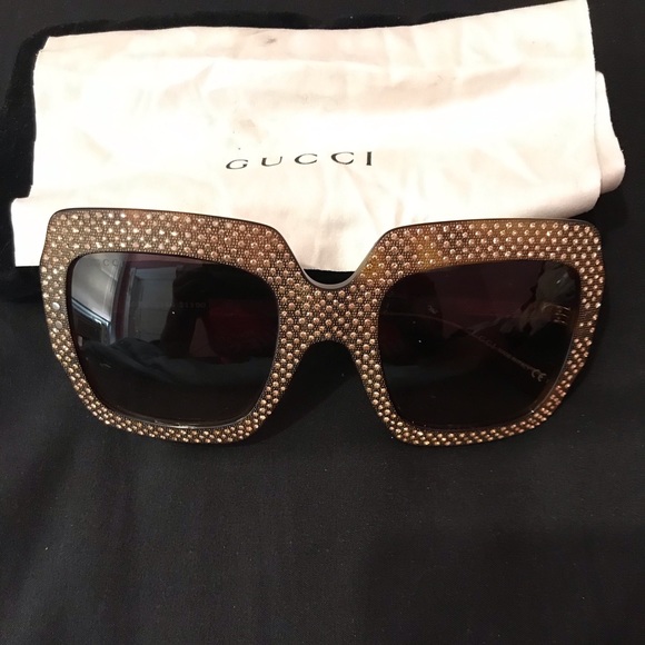 Authentic Bling Gucci Sunglasses - Picture 2 of 2
